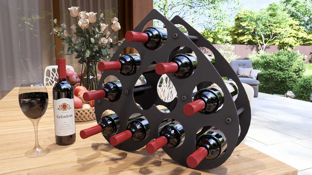 Suporturi vin Debitate in Cnc laser