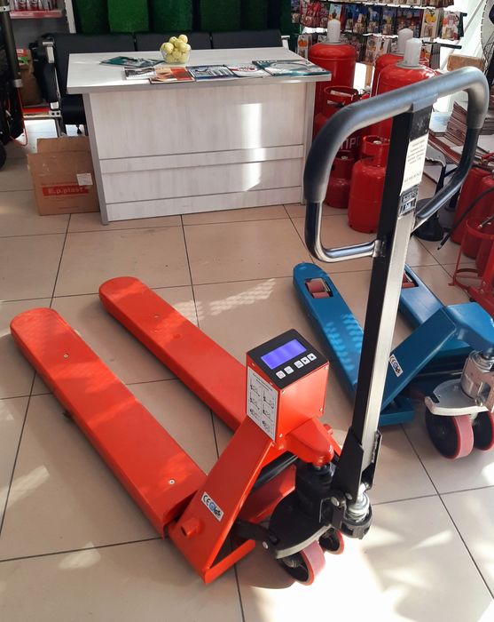 Гидравлическая тележка с весами 2500кг