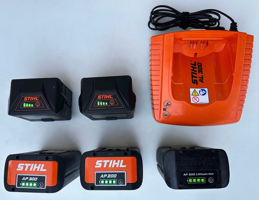 Stihl - Сет тример, храсторез, верижен трион и телескопичен храсторез