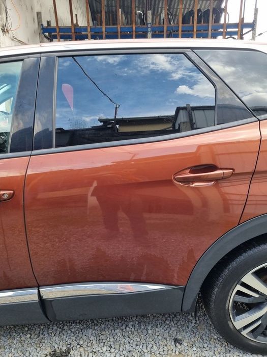 Usa Stanga Spate Peugeot 3008 II 2016 - 2020 SUV 4 Usi Copper Braun Perleffekt ELG (1316)
