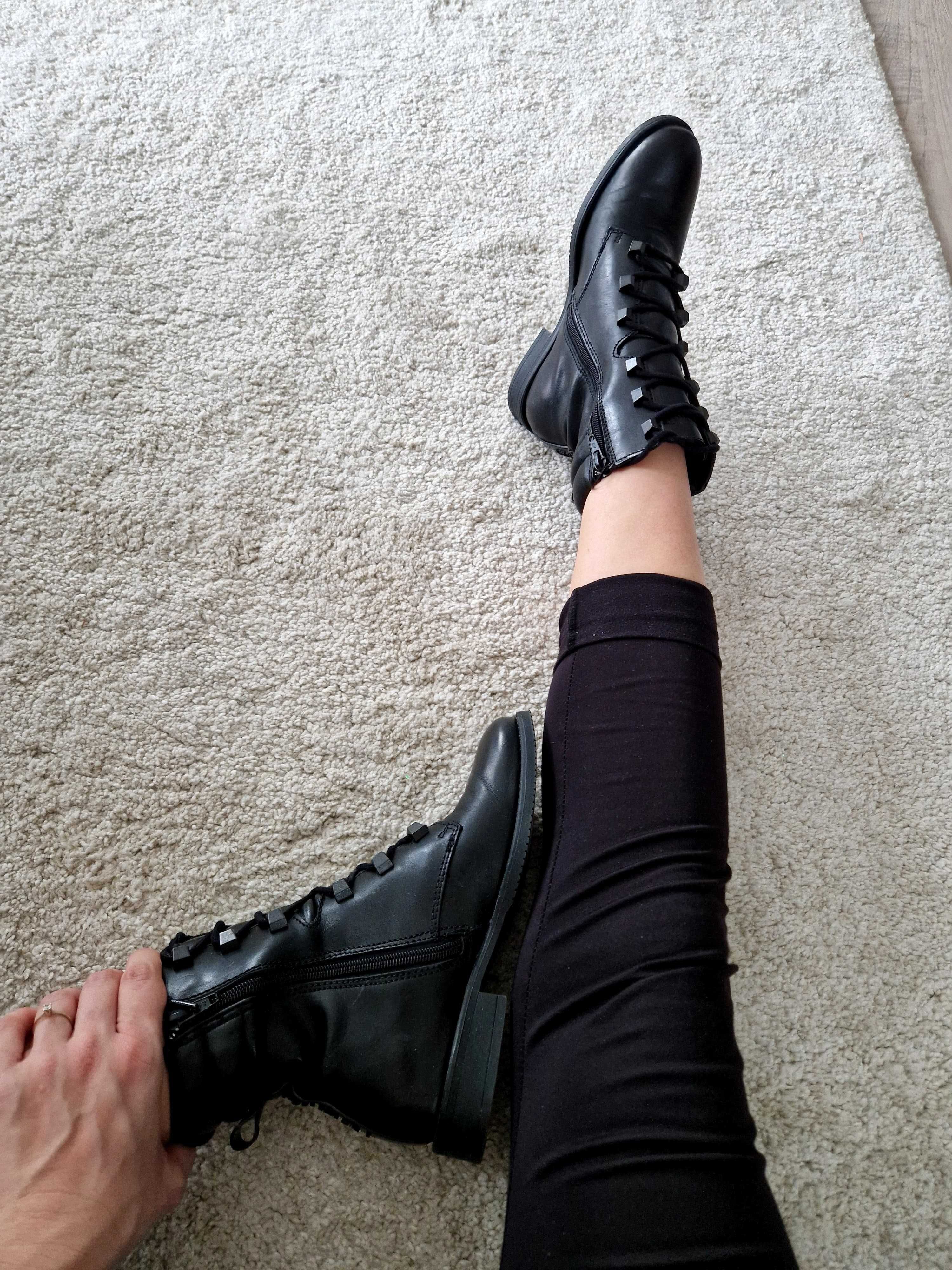 Tommy Hilfiger botine damă, marimea 36, piele