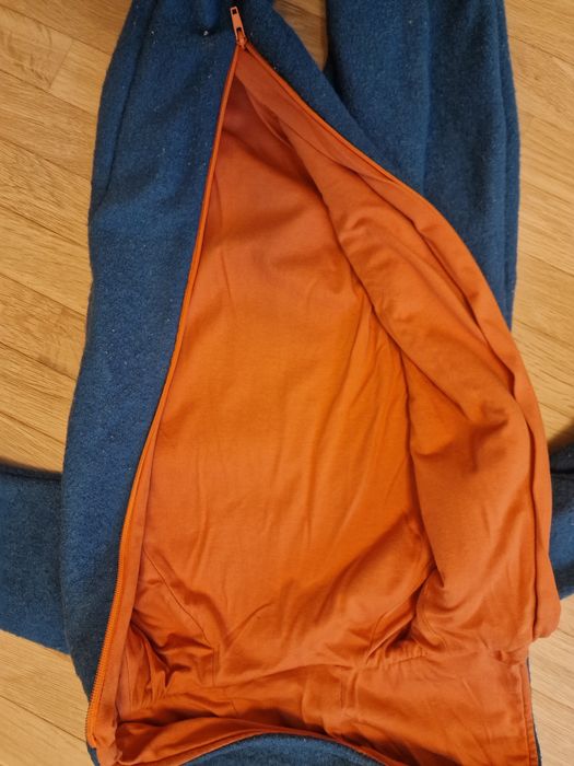 Salopeta copii  din lana fiarta dublata cu bumbac Kidizi 2-3 ani