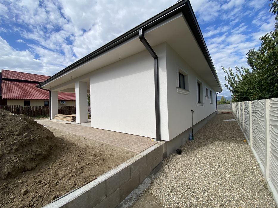 Casa individuala parter proiect deosebit teren 500 mp,  116 mp utili