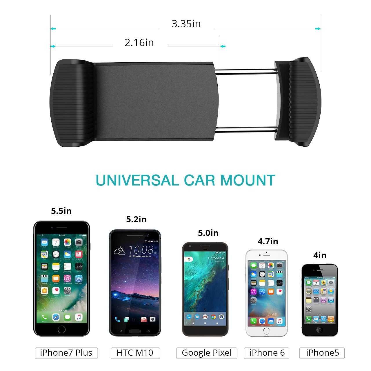 MPOW Grip CD Slot стойка за телефон