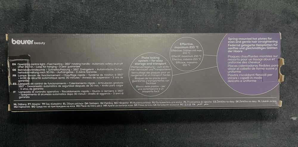 Преса за коса Beurer HS15