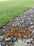 Piatra ornament gri antracit , pt decorat în curte  și amenajări