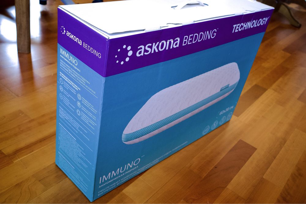 Подушка Askona Immuno L с эффектом памяти