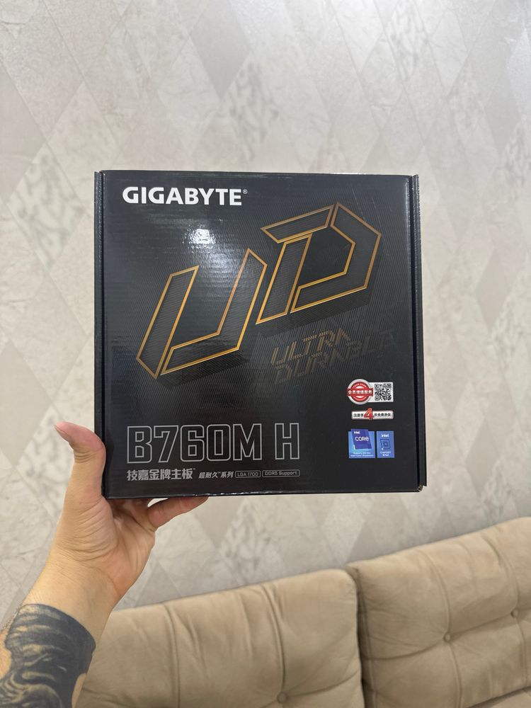 Материнская плата b760m ddr 5 Gigabayte