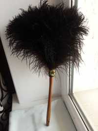 Америкнский сувенир пыльник из натурального страуса