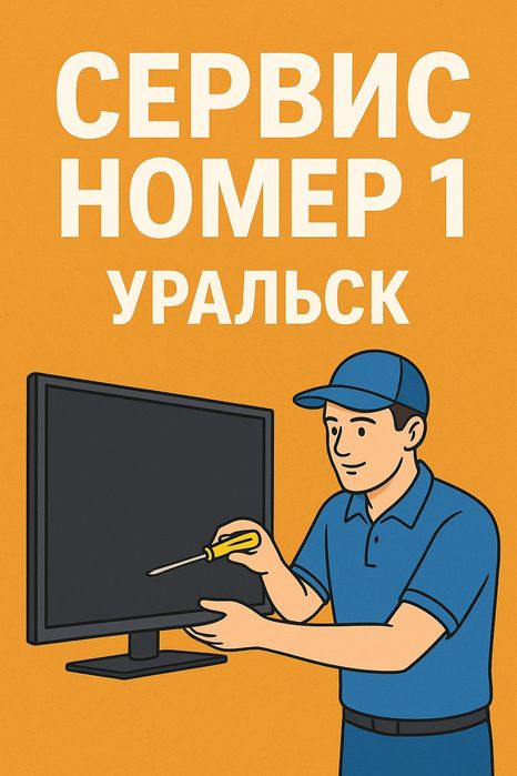 Ремонт телевизоров город Уральск, бесплатная диагностика, ГАРАНТИЯ