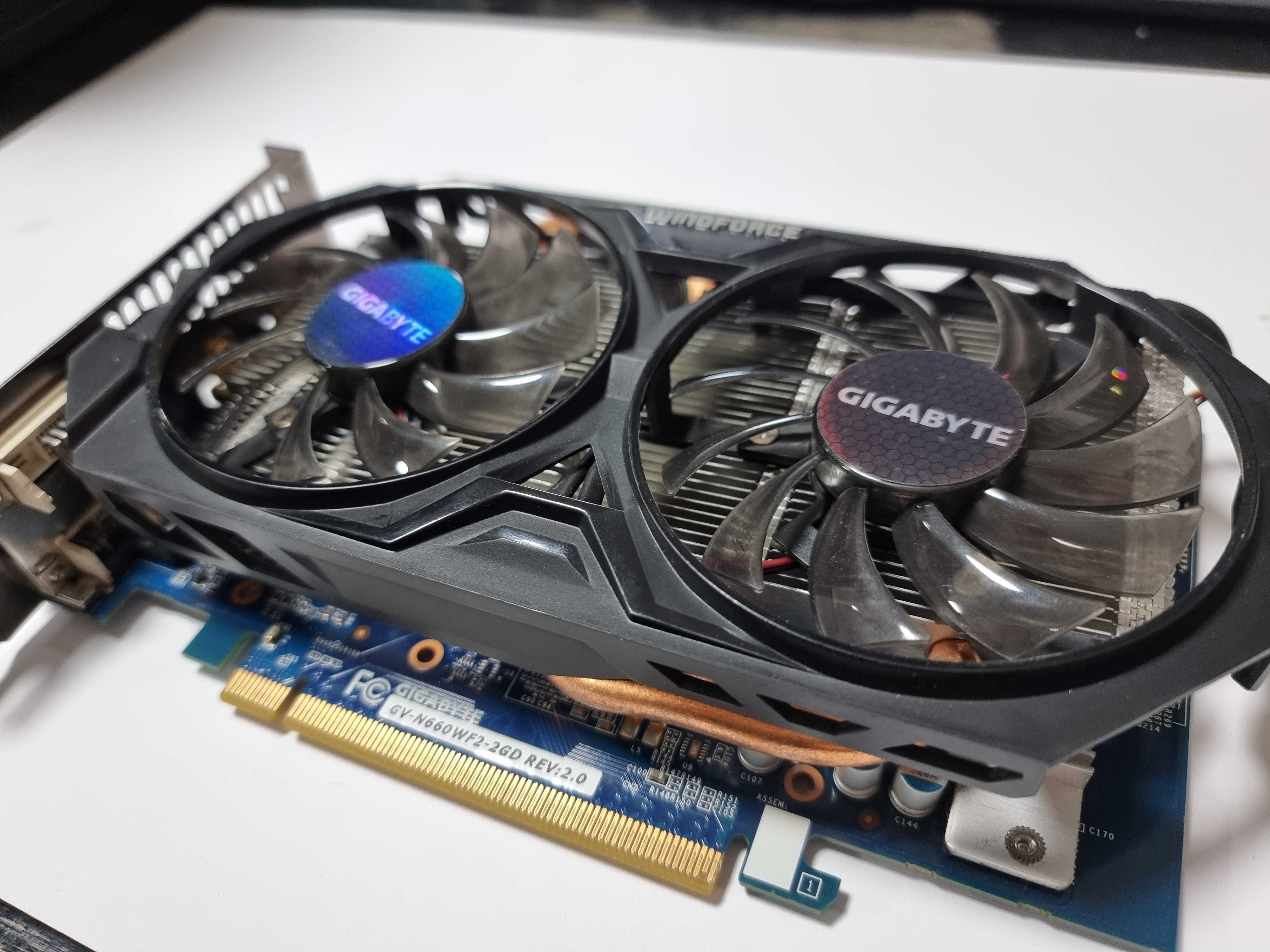 Gigabyte GTX-660 (2gb) 1033Mhz PCI-E 3.0 6008Mhz 192bit 2xDVI HDMI DP