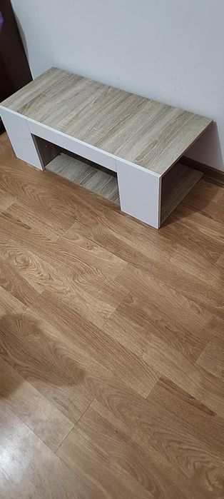 Mobila dormitor sonoma alb