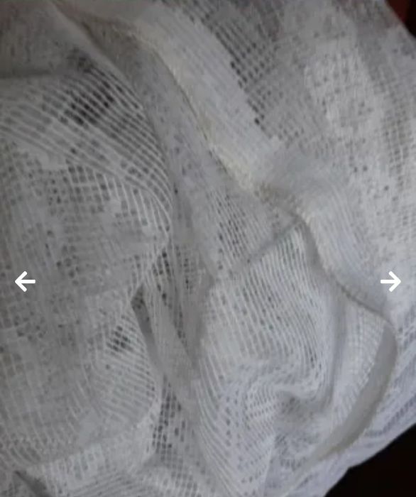 Плат за завеса 100% памук; Плат - Панама; Три броя карета от тюл