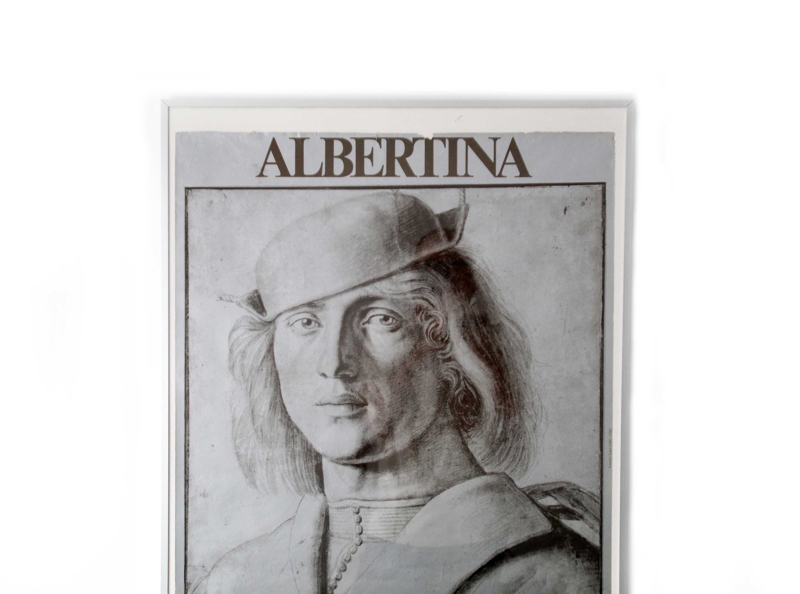 Afis poster expozitie arta capodopere Albertina muzeu Viena 1973