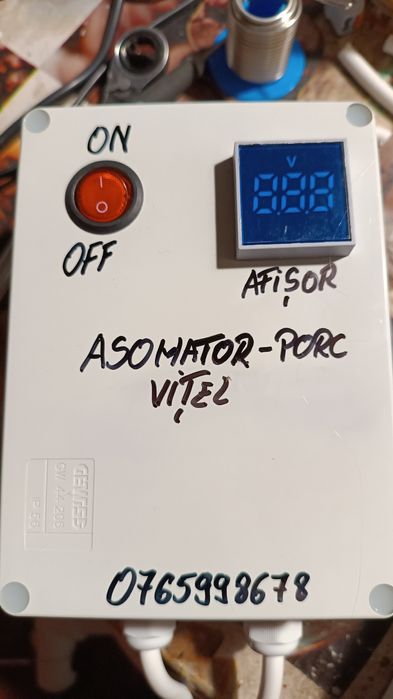 Asomator de porc/vitel electric