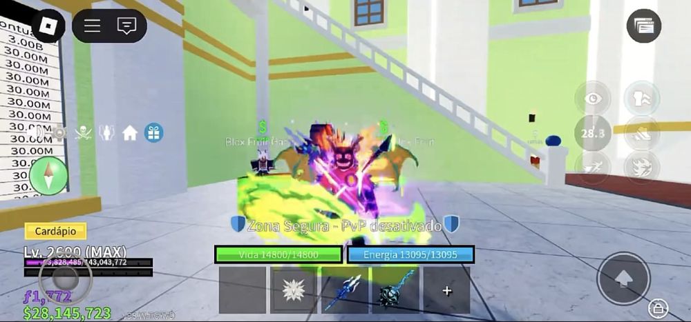 Блокс фрукт аккаунт