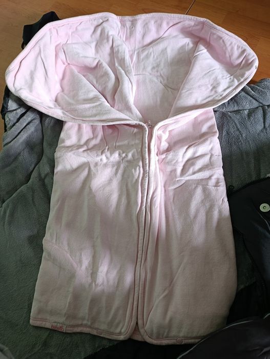 Cangaroo Термочувал Fluffy за количка черен