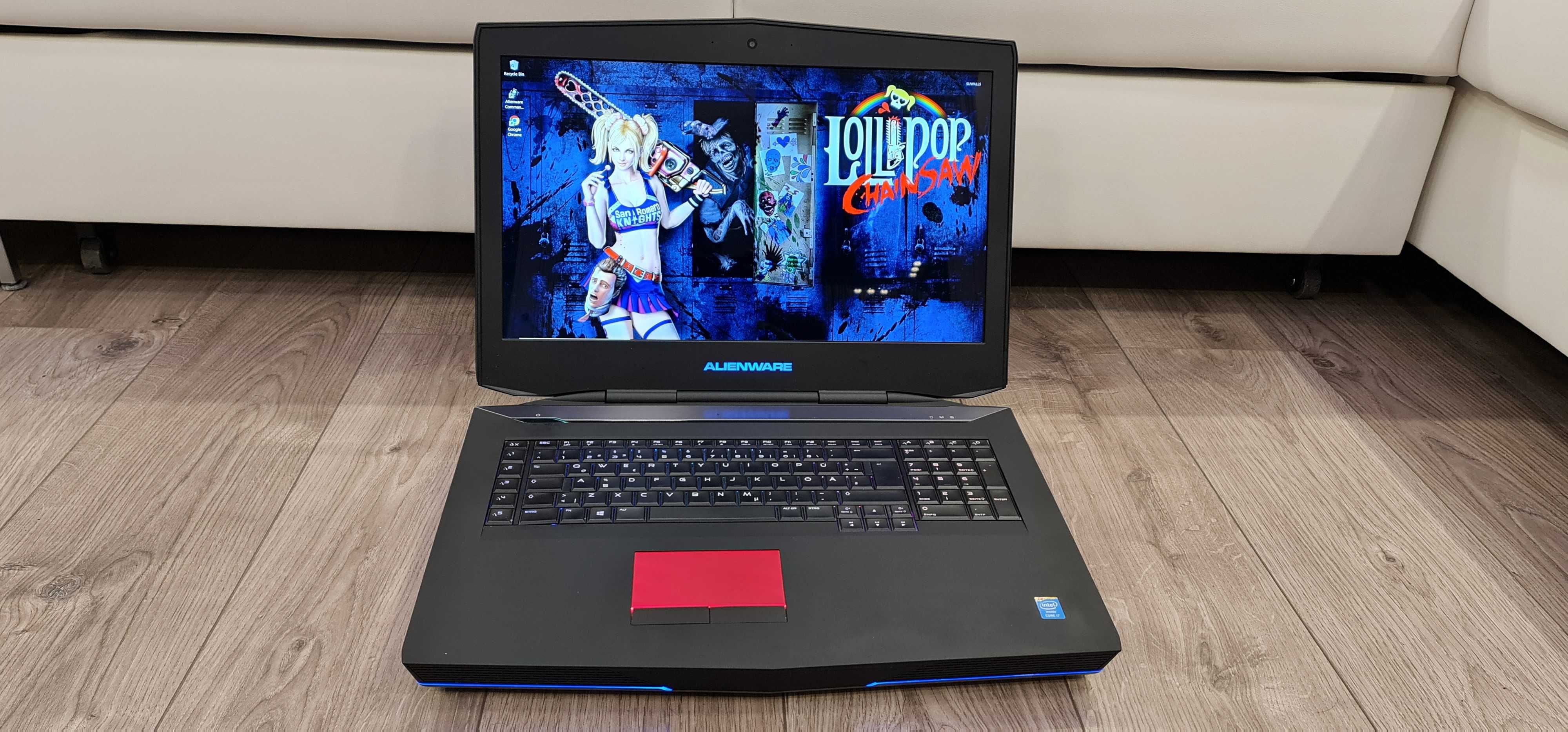 Laptop gaming ALIENWARE ,intel core i7 , 32 gb ram, 18,4 inch