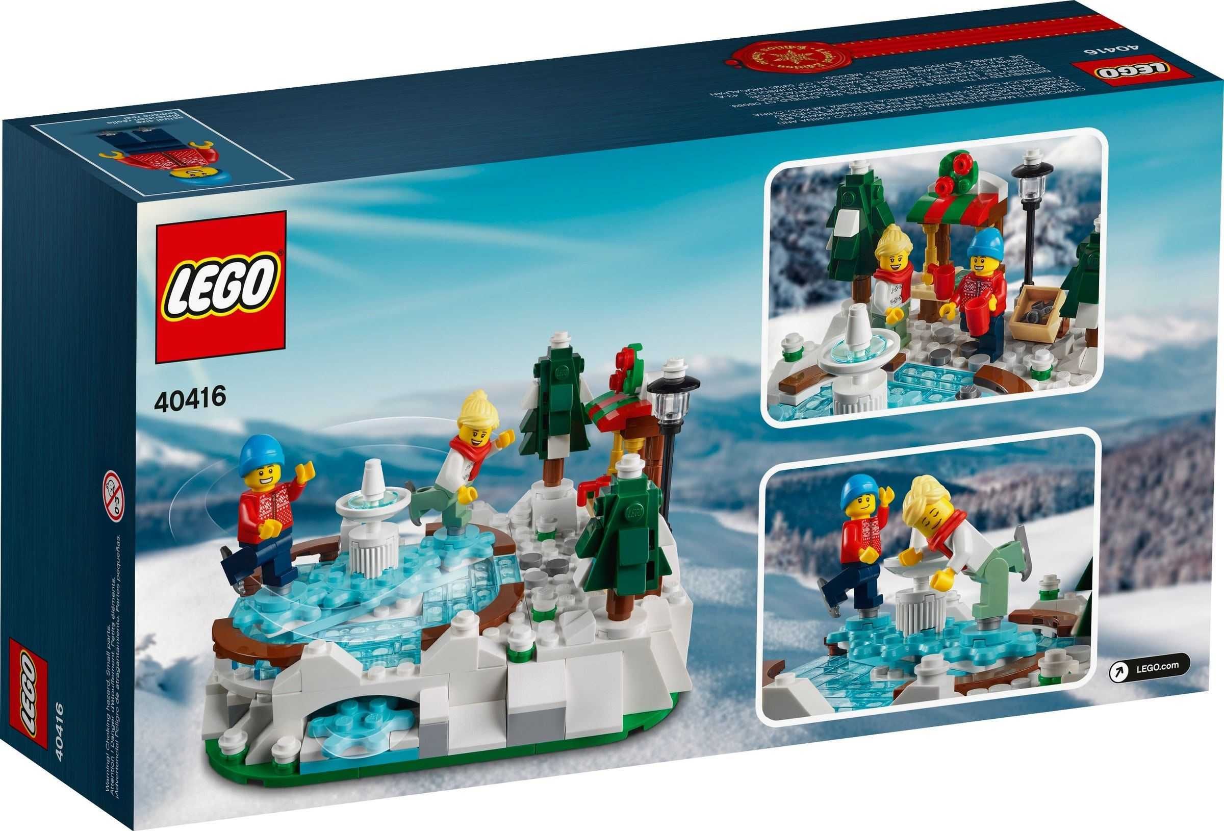 LEGO Craciun / iarna -  Patinoar - Ice Skating Rink -NOU sigilat