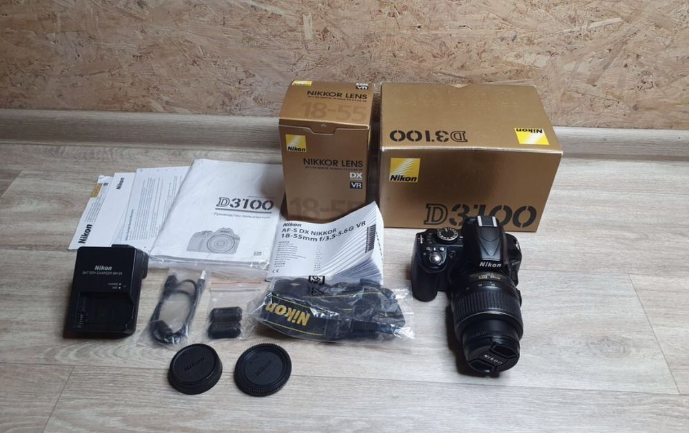 Nikon 3100 весь комплект