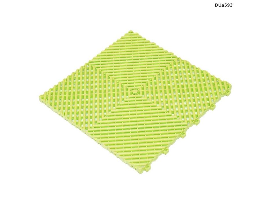 Pardoseală modulară PVC 40×40 – ideal garaj/atelier.Verde deschis