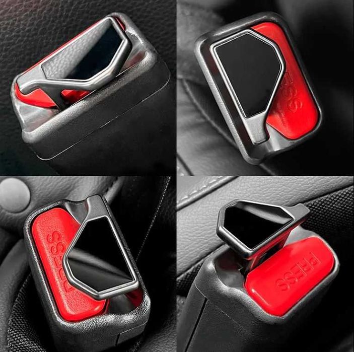 Centura falsa / Anulator senzor centura din aliaj zinc finisaj oglinda