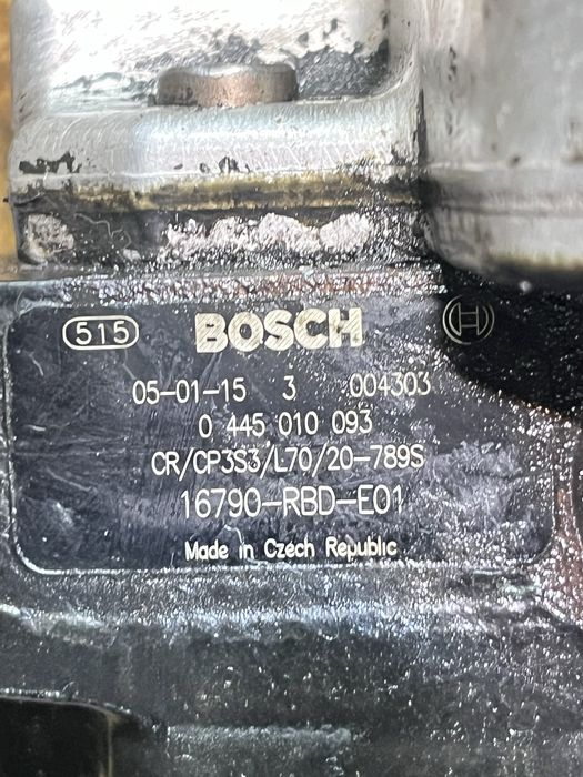 ГНП от Honda Accord 7 2.2i-ctdi 140кс
