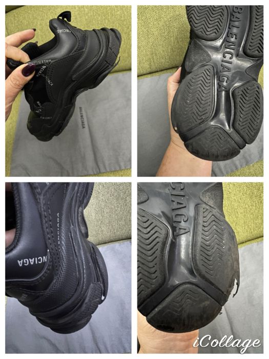 Balenciaga Triple S Kids Black-Marimea 29