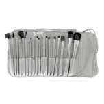 Pensule Machiaj Set 18 , Culoare Argintie
