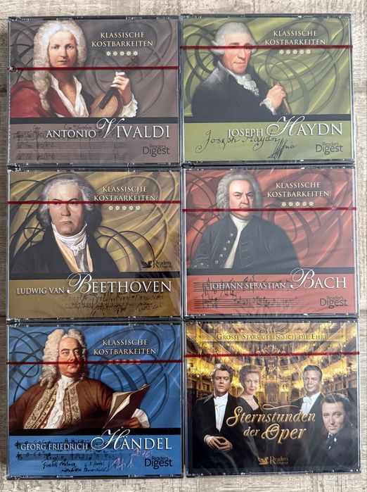 Lot 12 cd-uri muzica clasica - Mari clasici ai muzicii