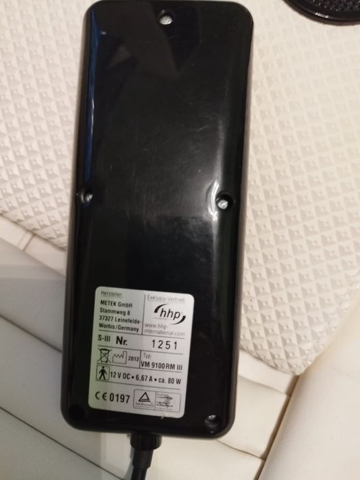 Pat pentru masaj terapeutic Andullation ANDUMEDIC 3 Pro,alb,20 program