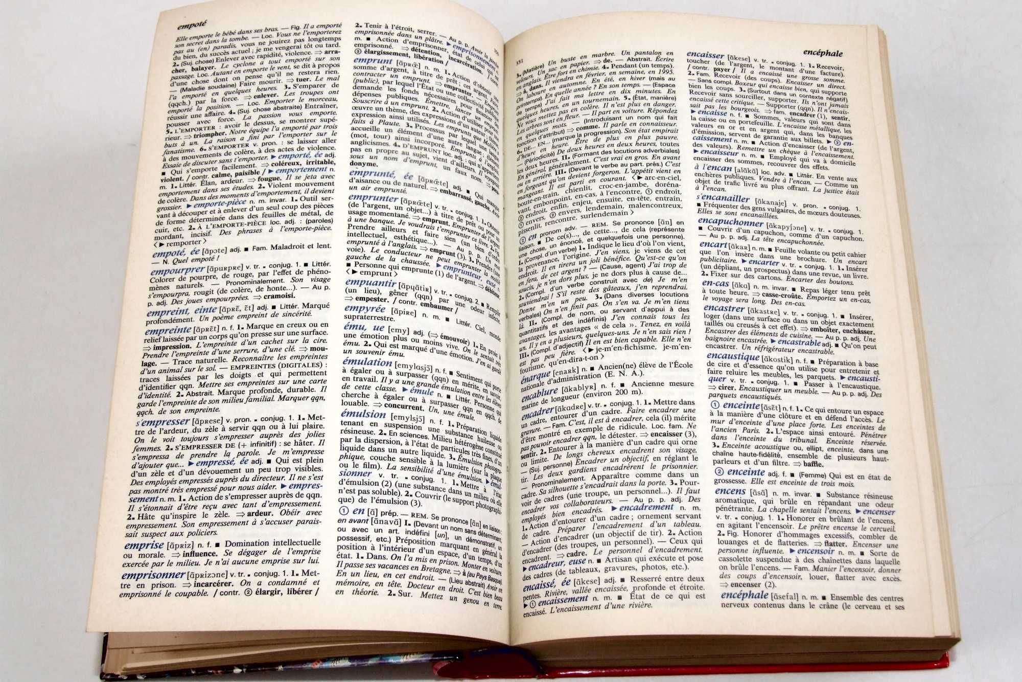 Dictionarul lb. franceze LE ROBERT D'AUJOURD'HUI, foarte complex