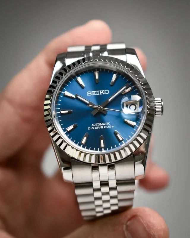 Seiko Datejust Blue