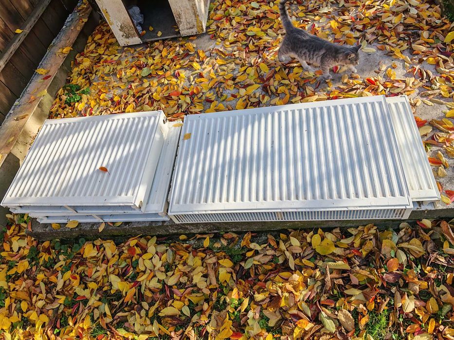 Calorifere de otel in stare foarte buna!