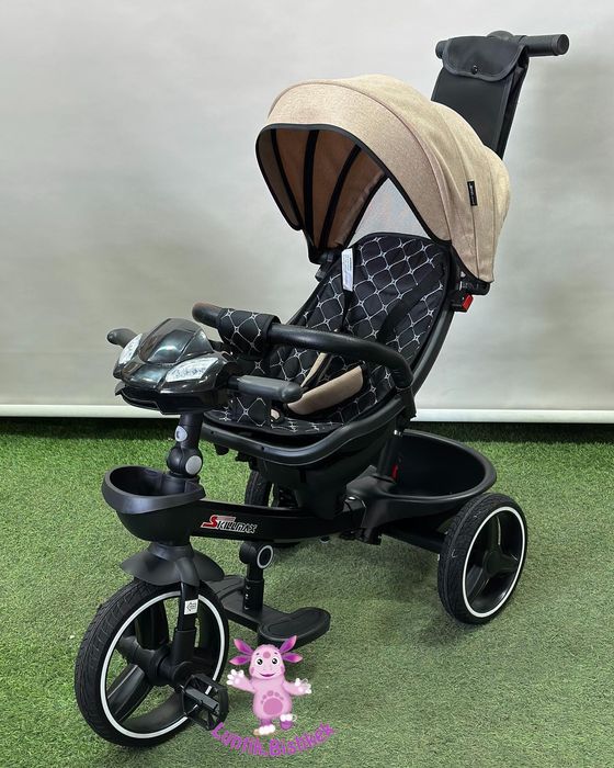 Детская велоколяска трёхколёсный велосипед Skillmax | Новое в упаковке