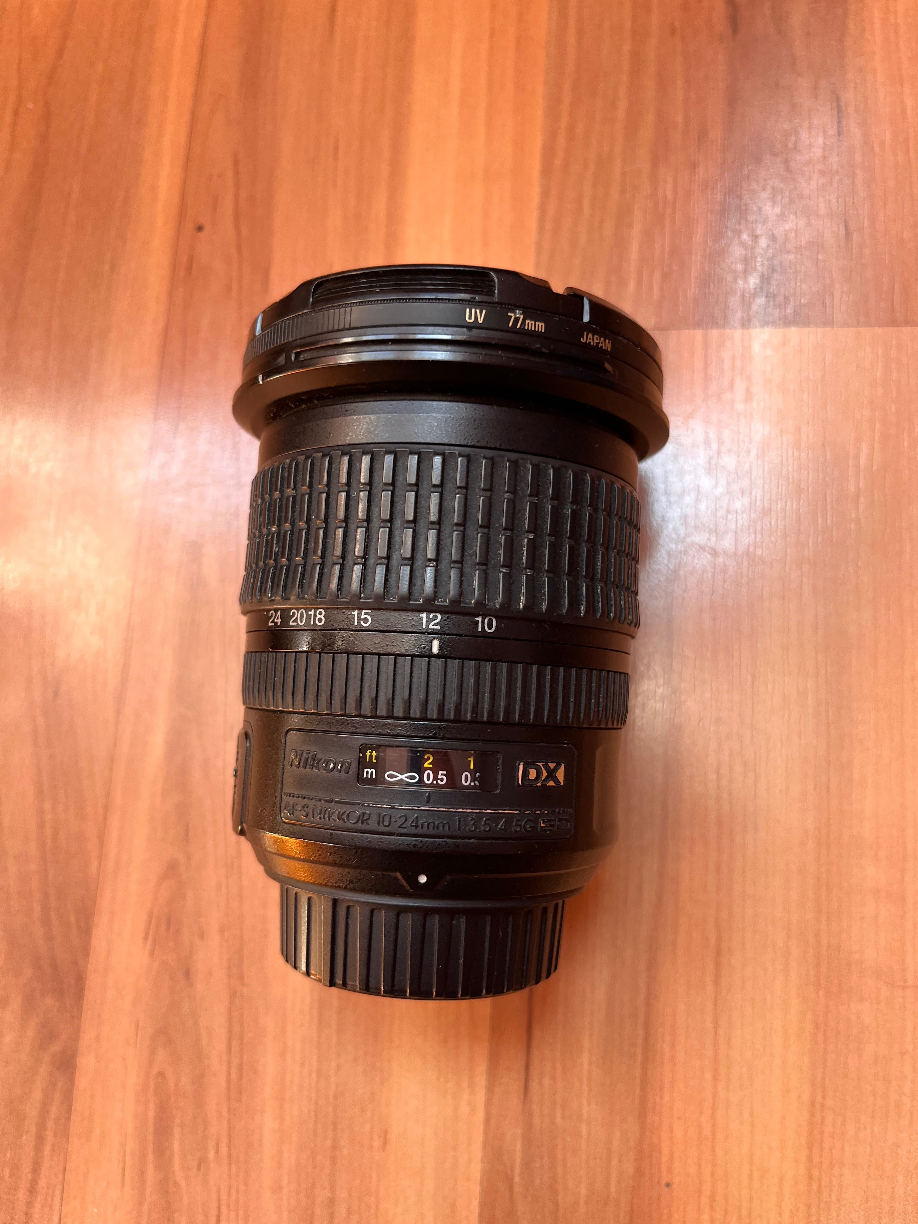 Обектив Nikkor(DX) 10-24mm 3.5-4.5G, AF-S.