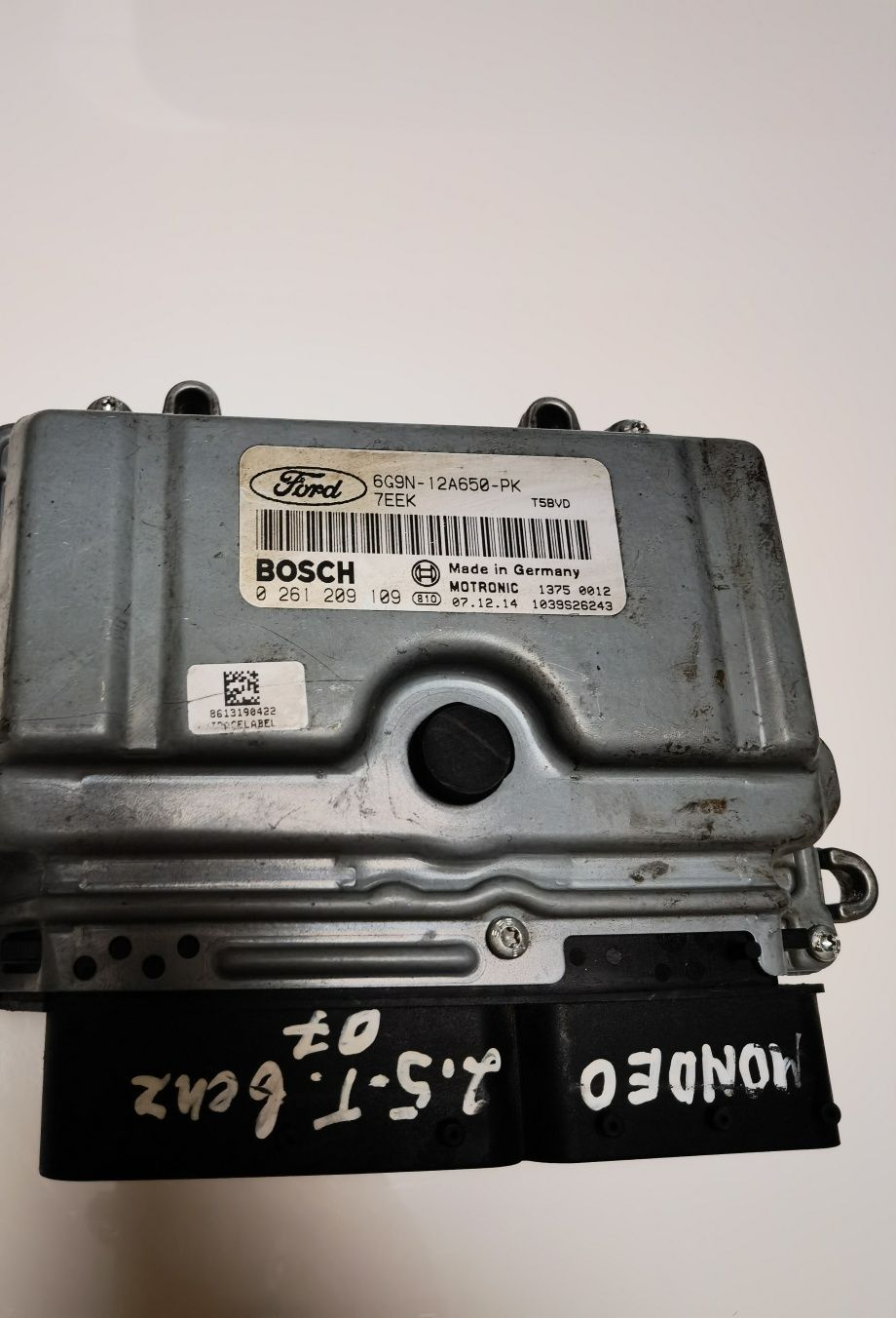 ECU mondeo mk4 2.5T компютър номер:6G9N-12A650-PK7EEK