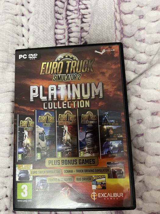 Joc euro truck simulator 2 platinum collection