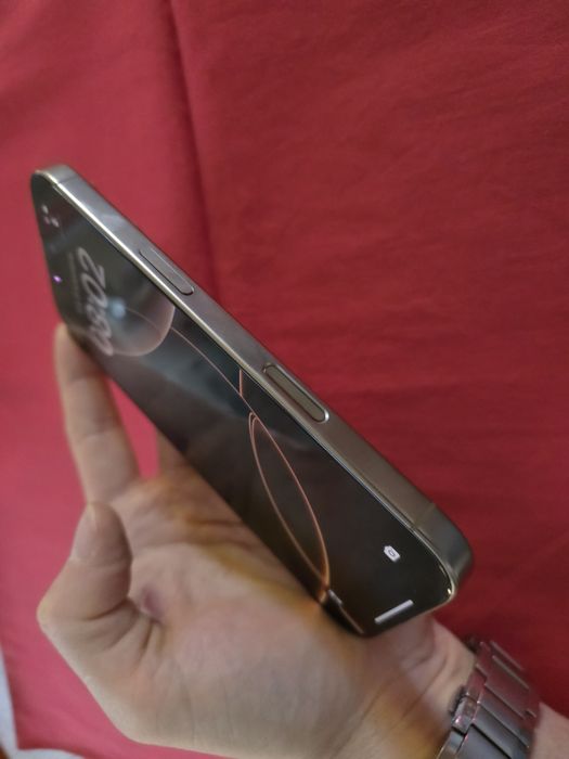 -Iphone 16Pro, E-Sim, ca Nou, 128Gb, 8Ram, bat: 96%, Desert Titanium,