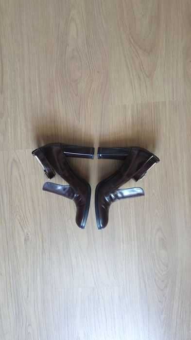 Pantofi piele 36, stare f buna