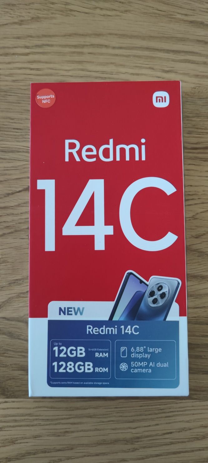 Xiaomi Redmi 14C Midnight Black 6GB RAM 128GB ROM