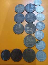 Монети 2ст. 5ст. 10ст. 20ст.- 1974год., 1962г., 1990г., 1989г.