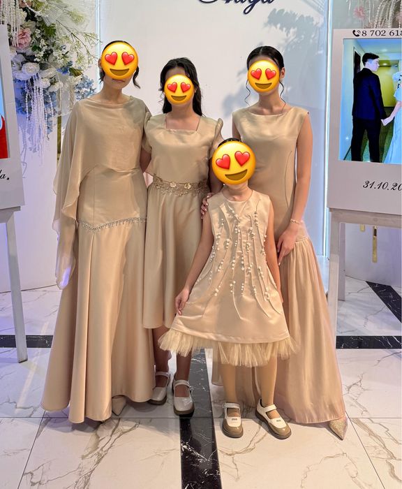 Әдемі кеш көйлектері сатылады