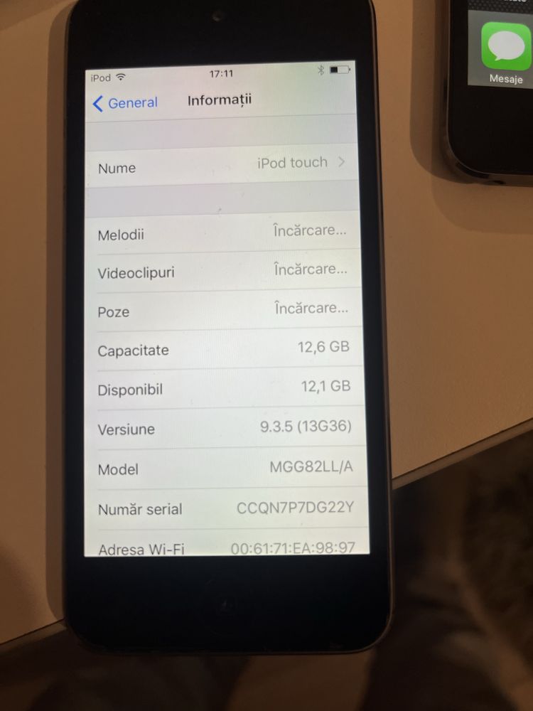 Ipod touch generatie 5 de 16 gb