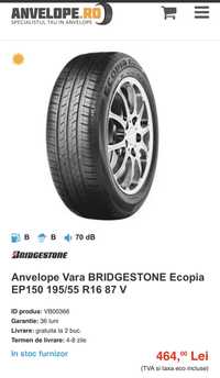 Anvelope vară BRIDGESTONE Ecopia EP150 195/55 R16