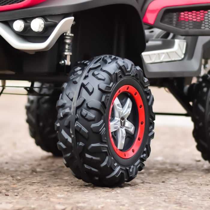Masinuta electrica pentru 2 copii Mercedes UNIMOG 4x4 140W PREMIUM