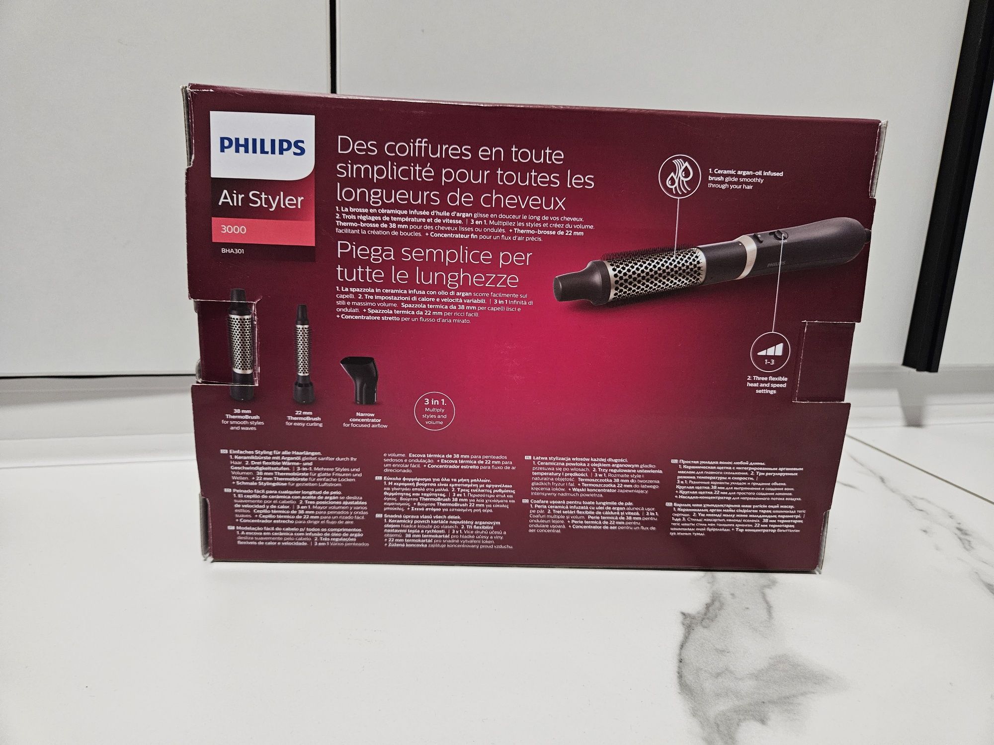 Електрическа четка за коса PHILIPS