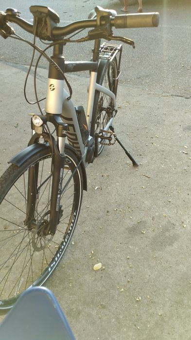 Bicicleta electrica ghost și Leopard