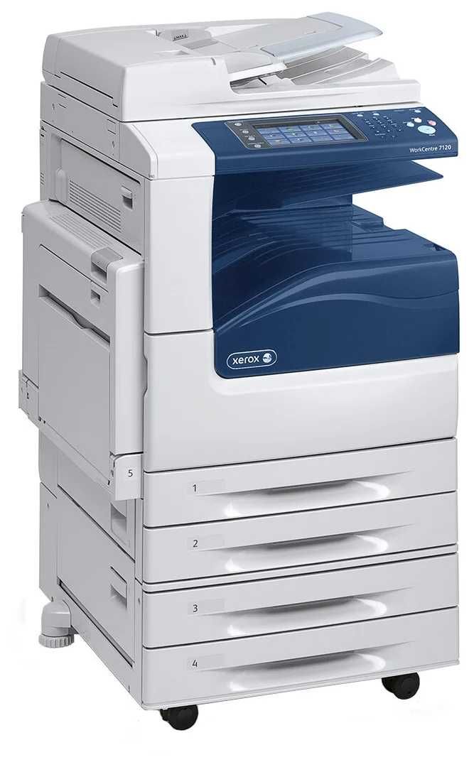 МФУ лазерное Xerox WorkCentre 7120, цветной, A3