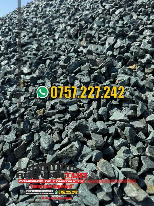 Piatra decorativa de cariera  Granit 16-22,4 Gri antracit